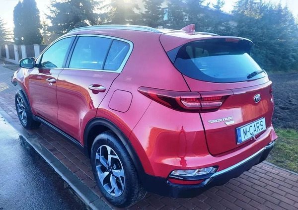 Kia Sportage cena 42900 przebieg: 34750, rok produkcji 2021 z Lędziny małe 106